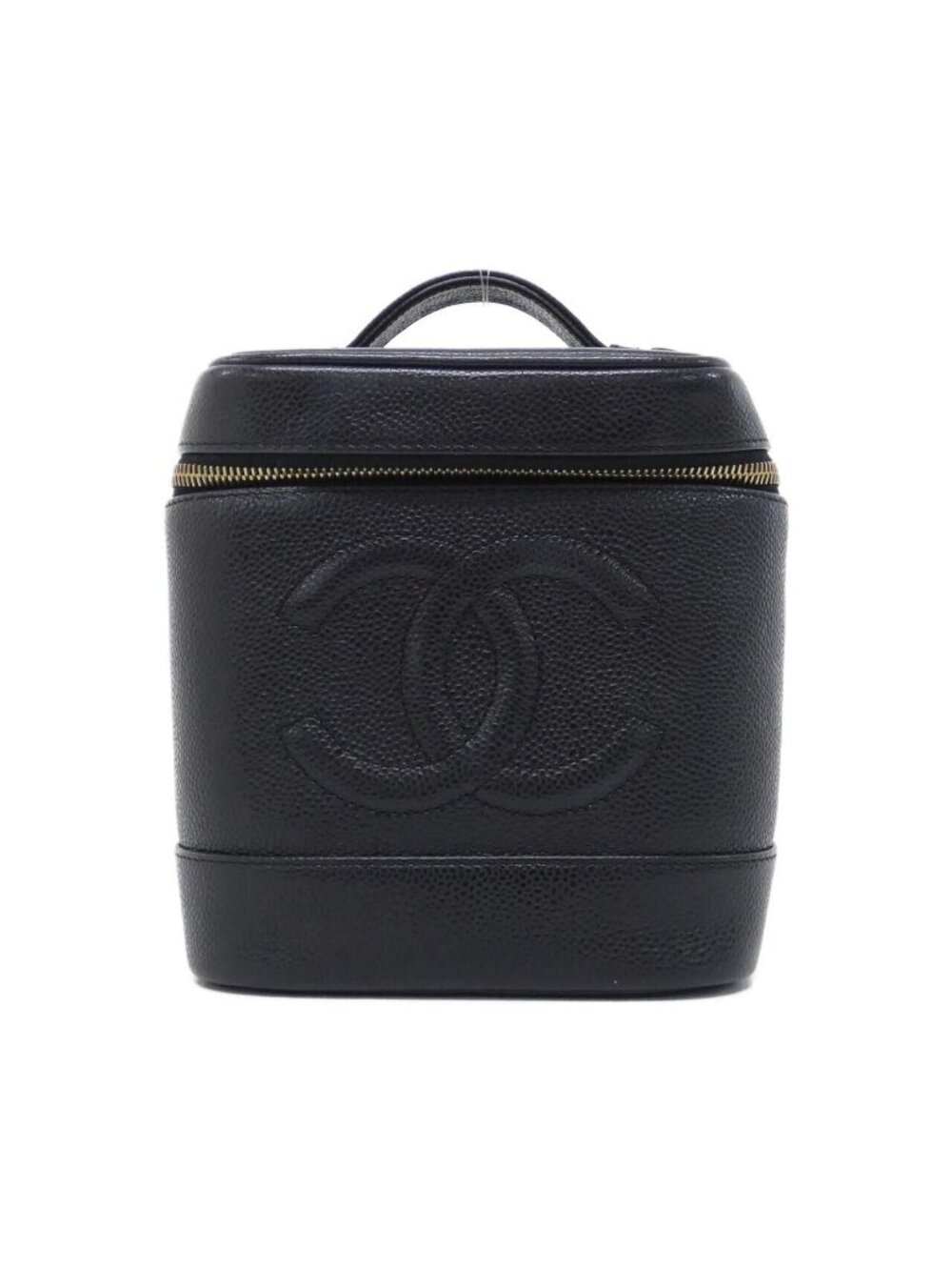 Chanel Vintage Bag Handbag Black